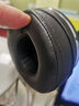 承策 適用Skullcandy骷髏頭耳機套Hesh2.0耳罩hesh1.0專(zhuān)用頭戴式降噪耳機罩隔音海綿套專(zhuān)用耳機配件 黑皮黑網(wǎng)蛋白皮耳套一對 曬單實(shí)拍圖