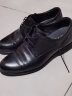 金利来（goldlion）男鞋正装商务休闲鞋舒适轻质透气时尚皮鞋58083057101A-黑-37-码 实拍图