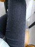 超媛  加絨牛仔褲女士冬季新款彈力超高腰修身顯瘦加厚小腳褲子鉛筆褲 338灰色(不加絨) 28碼 曬單實(shí)拍圖