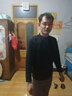 袋鼠拉鏈男羊絨衫加厚款翻領(lǐng)保暖時尚男毛衣潮流百搭男裝 深灰 175XL 曬單實拍圖