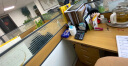 时仁（ShiRen）办公家具办公桌椅组合员工桌电脑桌现代简约屏风隔断办公室卡座 F型三人位【含柜】 实拍图
