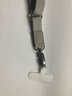 英悅 手機掛繩斜挎可背掛脖手腕帶掛飾貼片夾片防丟防盜男工牌學(xué)生卡套女相機手把件u盤(pán)鑰匙防摔配件 時(shí)尚銀【斜挎可調款】2cm加寬不勒肩+贈背貼 曬單實(shí)拍圖