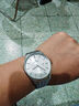 依波手表男女石英超薄防水日歷時(shí)尚女表對表生日禮物名牌腕表 白鋼簡(jiǎn)約男款51721416 曬單實(shí)拍圖