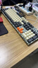 Leopold 利奧博德 無(wú)鋼NP900RBT PD版 加厚PBT二色鍵帽雙模藍(lán)牙104鍵機(jī)械鍵盤(pán) 灰藍(lán) PD版 藍(lán)牙+有線無(wú)鋼靜音雙模版 櫻桃紅軸 曬單實(shí)拍圖