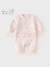戴維貝拉（DAVE＆BELLA）春秋連體衣嬰兒衣服新生兒寶寶秋季嬰幼兒服裝0-6-12個月秋裝爬服 櫻桃印花【現(xiàn)貨】 90cm (建議身高80-90cm） 曬單實拍圖