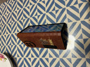 喜紅喜 VIVOXFold2手機殼x fold2折疊屏磁吸中軸全包高檔鱷魚(yú)皮紋殼膜一體防摔支架皮套 鉸鏈全包【殼膜一體丨棕色鱷魚(yú)紋】支架+米奇 VIVO X Fold2 曬單實(shí)拍圖