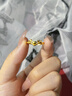 周金生黃金戒指愛心麋鹿開口對戒指環(huán)足金999送女朋友七夕情人節(jié)禮物 愛心麋鹿戒指【禮盒禮袋】 2g 曬單實拍圖