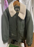 杰克·瓊斯（JACK&JONES）男裝衣服秋季新款時(shí)尚帥氣翻毛領(lǐng)棉衣寬松多口袋短款棉服男厚外套 E03 草綠 2XL 190 曬單實(shí)拍圖