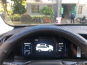 適用于2020款新長安CS75 PLUS方向盤套 真皮手縫冬夏把套 內(nèi)飾改裝專用四季把套汽車 黑藍(lán)色D型【防滑蜂窩】 曬單實(shí)拍圖