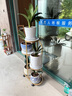花架子客廳落地式置物架陽(yáng)臺布置簡(jiǎn)約現代花盆架鐵藝花架 時(shí)尚金-四層五盆【高81.5cm】 曬單實(shí)拍圖