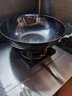 雙喜 無(wú)涂層炒鍋大勺不生銹無(wú)涂層少油煙熟鐵鍋中式炒鍋 30CM 曬單實(shí)拍圖
