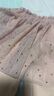 貝瑞加（Babyprints）女童打底褲公主風(fēng)裙褲兒童春秋外穿褲子女孩假兩件長褲 粉色110 曬單實(shí)拍圖