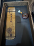 賀隆來木質(zhì)書簽中國風(fēng)金絲楠木龍膽虎皮紋創(chuàng)意禮物定制diy送老師畢業(yè)季 上上品龍膽紋單支+金絲楠木筆 曬單實(shí)拍圖