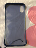 倍蓓思 蘋果x手機殼iPhone xs max保護套xr無邊框透明磨砂裸機手感 TPU軟邊防摔防指紋 蘋果X/XS【寶石藍】透明磨砂+金屬指環(huán) 曬單實拍圖