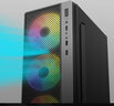 積至（EVESKY） 商務辦公 電腦機箱臺式DIY全側(cè)透游戲水冷ATX大板背線機箱中塔ATX機箱 黑色（標準版） 曬單實拍圖