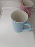 MLCRIYG定制款男女馬克杯咖啡杯陶瓷創(chuàng  )意刻字情侶杯一對定制結婚杯帶蓋勺 粉藍文字情侶對杯款五 （簡(jiǎn)裝） 曬單實(shí)拍圖