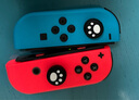 Nintendo Switch任天堂switch原裝二手joycon手柄jc 可刷amibo 支持健身環(huán)HD震動(dòng) 98星紅藍(lán)一對(duì) 不帶手繩 曬單實(shí)拍圖