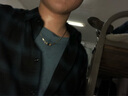 BROSWAY歐美TJMAM系列男士項鏈時尚個性小眾輕奢飾品生日送男友禮物 BTJNS117 550mm+30mm鏈寬5mm墜 曬單實拍圖