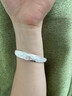 COISE 銀手鐲女款老人銀鐲子送媽媽福字銀飾手環(huán)實用送丈母娘送媽媽 銀手鐲媽媽禮物 拉伸款銀鐲子 曬單實拍圖
