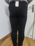 PHJ 加絨打底褲女外穿秋冬新款修身顯瘦小腳褲高腰保暖百搭休閑長(cháng)褲 黑色-不加絨 4XL（155-175斤） 曬單實(shí)拍圖