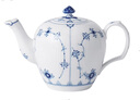RoyalCopenhagen[檀健次同款]皇家哥本哈根平邊唐草手繪茶壺茶具 茶壺350ml 曬單實(shí)拍圖