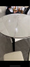晨巢 岩板餐桌 实木餐桌椅组合现代简约可伸缩折叠吃饭桌子餐厅家具 6MM岩板餐桌-加厚111皮椅款 1.35米一桌六椅 实拍图