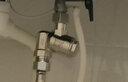 一靚 全銅帶活接前置過濾器管道熱水器馬桶凈水器自來水前置設(shè)備裝置濾網(wǎng)濾芯可拆洗 4分帶活接電鍍過濾器 曬單實(shí)拍圖