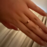 相思樹(shù) 玫瑰金色細(xì)戒指 仿真鉆石戒克拉鉆戒指女結(jié)婚求婚可配情侶對(duì)戒婚戒指環(huán) 玫瑰金色 7號(hào)(內(nèi)直徑1.7CM) 曬單實(shí)拍圖