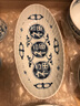 陶趣居藍凜堂福字陶瓷日本進(jìn)口家用餐具日式米飯碗面碗釉下彩湯碗青花 聚福8件組合 曬單實(shí)拍圖