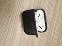 多思諾適用蘋果AirPods Pro2代保護套2024新款自動彈蓋雙銷鎖扣開關減震防摔耳機殼高級感金屬掛扣磁吸套 神秘黑 曬單實拍圖