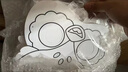 星恒夢(mèng)卡通DIY繪畫(huà)面具 幼兒園美術(shù)涂色面具小禮品兒童紙質(zhì)手工 DIY繪畫(huà)面具【5個(gè)裝】+4只水彩筆 曬單實(shí)拍圖