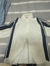 WASSUP HERMU官方外套男女秋冬季運動套裝防水防風(fēng)面料學(xué)生校服休閑條紋夾克 卡其 XL （推薦125-145斤） 曬單實拍圖