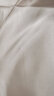 MOXTOC性感睡衣女士冰丝睡裙V领薄款蕾丝宽松显瘦仿真丝家居服 藕粉色 160M（80-100斤) 实拍图