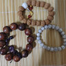 夢(mèng)森（MENGSEN）樹(shù)王爆肉雙龍小金剛菩提子手串原籽六瓣佛珠男手串文玩盤(pán)玩女手鏈 【樹(shù)王六瓣】小金剛15mm雪巴琉璃 曬單實(shí)拍圖