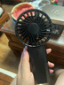 ggr充電寶小風(fēng)扇手持 usb戶(hù)外隨身便攜式可充電靜音超大風(fēng)力辦公室學(xué)生桌面宿舍 臺式小電風(fēng)扇雙扇葉 黑色 10000mAh 曬單實(shí)拍圖