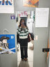 紫涵直筒闊腿西裝褲純色女秋季垂感涼涼褲百搭顯瘦顯腿直 黑色 M 曬單實(shí)拍圖