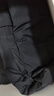 高梵黑金鵝絨服黑珍珠3.0八格羽絨服女長(cháng)款收腰冬季外套 黑色 M 曬單實(shí)拍圖