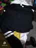 BVX時(shí)尚潮流中長(cháng)款衛衣女寬松春秋季新款潮加絨加厚bf慵懶風(fēng)休閑外套 黑色 M 曬單實(shí)拍圖