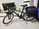 西騎者（WestBiking）自行車(chē)后座包貨架馱包防水公路山地車(chē)包尾包長(zhǎng)途騎行儲(chǔ)物裝備 黑色 36L 曬單實(shí)拍圖