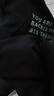真維斯（JEANSWEST）連帽衛衣男女款帽衫春秋青少年帶帽子套頭衣服寬松加大碼休閑外套 黑色（修補心） L (推薦100-115斤) 曬單實(shí)拍圖