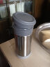 膳魔師（THERMOS）保溫杯TCMK不銹鋼商務(wù)辦公杯帶茶漏泡茶杯子 TCMK-350-SBK不銹鋼色 350ml 曬單實(shí)拍圖