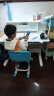 童博士儿童学习书桌椅套装多功能可升降中小学生桌椅子写字课桌久坐舒服 加高书架单桌+大抽屉 120cm 实拍图