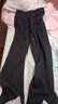 自由系微喇運動(dòng)褲女秋冬季加絨加厚高腰闊腿喇叭褲休閑小個(gè)子美式衛褲 曬單實(shí)拍圖