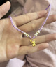悅述庫(kù)洛米Kuromi黃金吊墜女足金999Q版黃金項(xiàng)鏈七情人夕節(jié)禮物送女友 【免費(fèi)做項(xiàng)鏈?zhǔn)宙湣靠钍铰?lián)系客服 曬單實(shí)拍圖