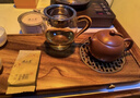 尚言坊胡桃實木茶盤茶托盤排水式家用辦公室小型吸水干泡茶臺功夫茶具 青山柿柿如意茶盤（大）48*18CM 曬單實拍圖