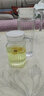 樂(lè)美雅四方條子壺雪柜樽大容量涼水壺果汁壺玻璃家用冷水壺 單只中號(hào)1100ml 曬單實(shí)拍圖
