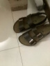 BIRKENSTOCK勃肯拖鞋男女同款进口休闲凉拖凉鞋外穿Milano系列 男款棕色34101 41 晒单实拍图