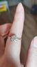 鑫萬(wàn)?，F(xiàn)貨六爪結(jié)婚鉆戒鉆石女戒鉑金鉆石戒指克拉婚戒結(jié)婚求婚生日禮物 【特惠克拉鉆】鉑金1克拉M-N色SI 曬單實(shí)拍圖