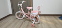 Seajoy兒童自行車(chē)女孩3-6歲公主款寶寶童車(chē)8-12小孩5輕便自行車(chē)兒童單車(chē) 萌兔【娃娃兜小熊款】黑胎 12寸（適合身高80cm~90cm） 曬單實(shí)拍圖