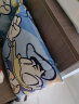 迪士尼（Disney）抱枕被子二合一空调被车载靠枕两用折叠被午睡毯唐老鸭100×150cm 实拍图